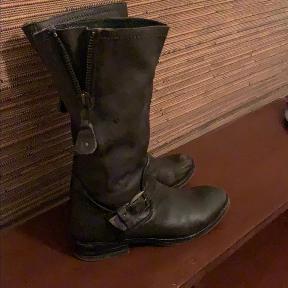 SOLD!! 💸 BED STU “Token” Moto engineer Boots - Picture 3 of 8